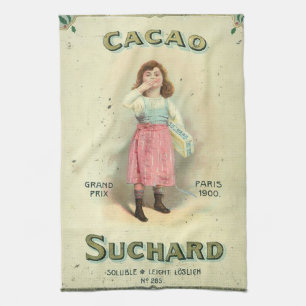 Paño De Cocina Chica de Azúcar Beso de Chocolate Victoriano