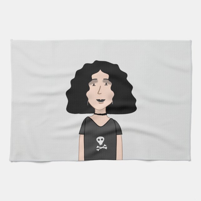 Paño De Cocina chica de gótico (Horizontal)