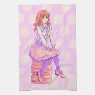 Paño De Cocina Chica de Pink Macaron