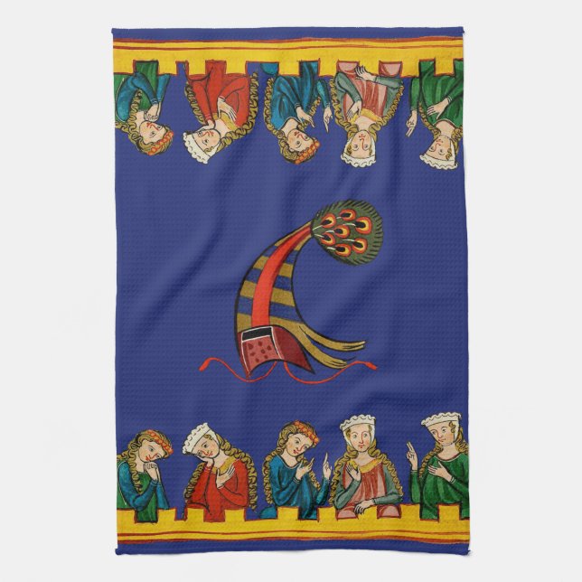 Paño De Cocina Chicas mirando (Vertical)