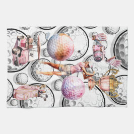 Paño De Cocina Chicas se van de golf