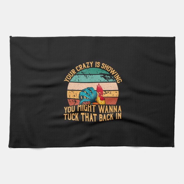 Paño De Cocina Chicken Lover | You Might Wanna Tuck (Horizontal)