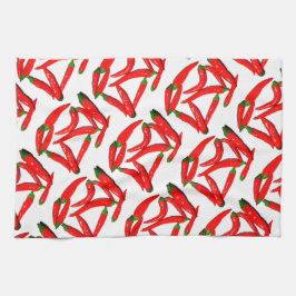 Paño De Cocina Chili Chili Chili Chili Picante
