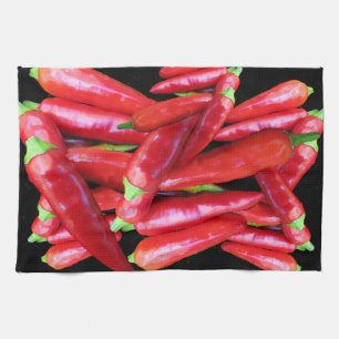 Paño De Cocina Chili Peppers