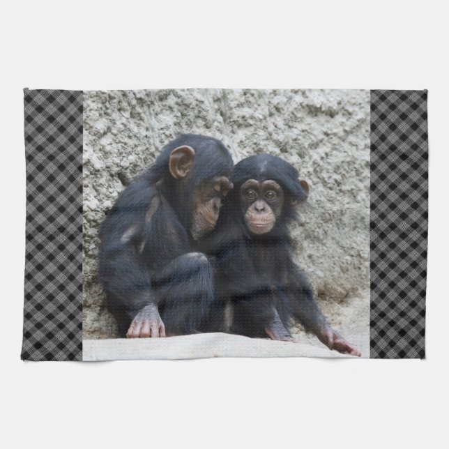 Paño De Cocina Chimpanzee002 (Horizontal)