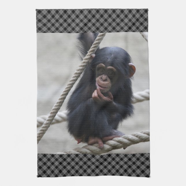 Paño De Cocina Chimpanzee 030 (Vertical)