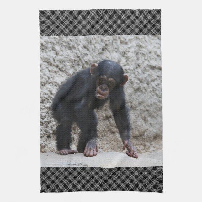 Paño De Cocina Chimpanzee 031 (Vertical)