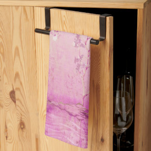 Paño De Cocina Chinoiserie rosa