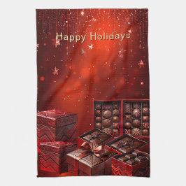 Paño De Cocina Chocolate Candy Holiday Kitchen Towel