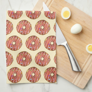 Paño De Cocina Chocolate Sprinkle donut