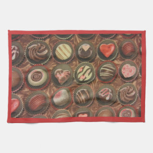 Paño De Cocina Chocolates y trufas