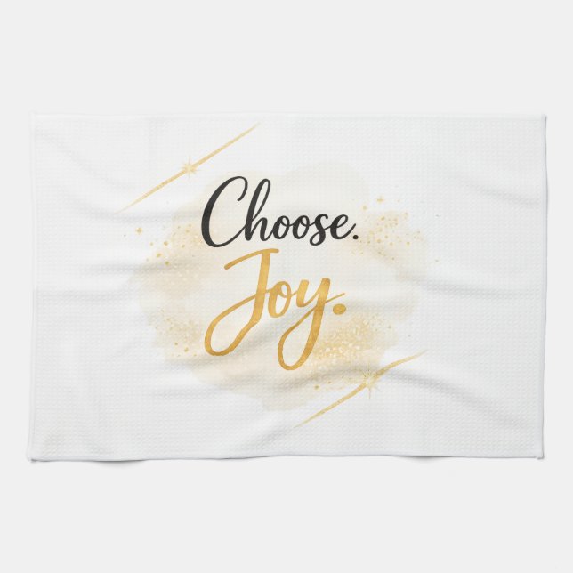 Paño De Cocina Choose Joy Kitchen Towel (Horizontal)