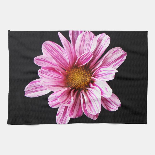 Paño De Cocina Chrysanthemum Flower ktcna (Horizontal)