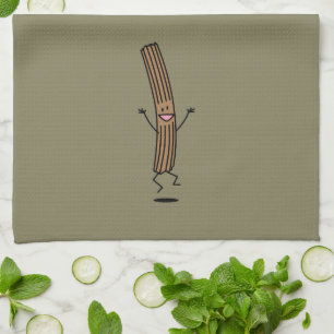 Paño De Cocina Churro de salto que anima