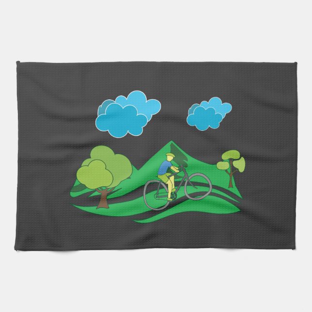 Paño De Cocina Ciclismo (Horizontal)