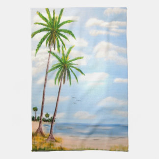 Paño De Cocina Cielo azul tropical