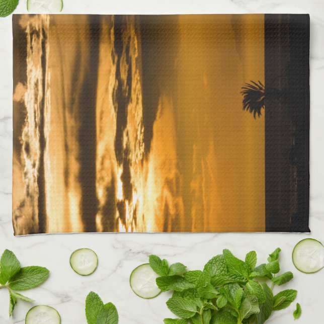 Paño De Cocina Cielo dorado (Doblado)