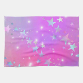 Paño De Cocina Cielo rosa