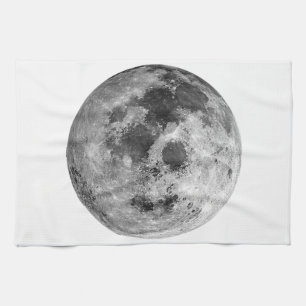 Paño De Cocina Ciencia de astronomía gráfica de Guay Full Moon