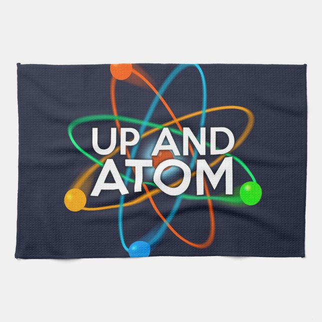 Paño De Cocina Ciencia UP AND ATOM (Horizontal)