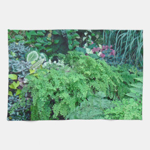 Paño De Cocina Cientos de tonos verdes y verdes son hermosos