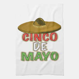 Paño De Cocina Cinco De Mayo