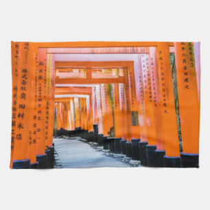 Paño De Cocina Cincuenta sombras de naranja - Senbon Torii, Kyoto
