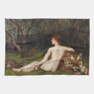 Paño De Cocina Circe (Mujer Divina Hermosa) (por John Collier)