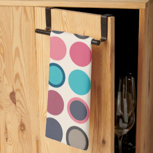 Paño De Cocina Círculos del horizonte 3