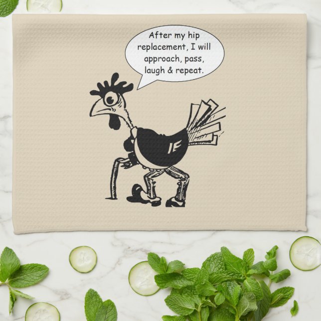 Paño De Cocina Cirugía del reemplazo de la cadera - cita de la (Doblado)