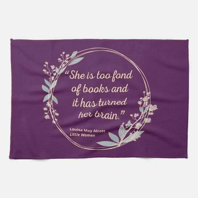Paño De Cocina Cita de mujeres pequeñas II - Estilo lindo (Horizontal)
