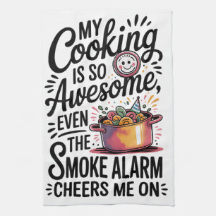Paño De Cocina Cita divertida de cocina