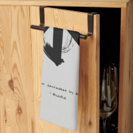 Paño De Cocina Cita Zen: Sabiduría y meditación