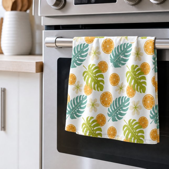 Paño De Cocina Cítrico Tropical (Citrus Tropical Kitchen Towel)