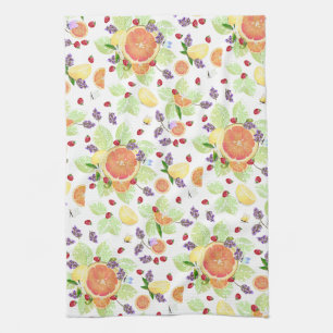 Paño De Cocina Citrus de frutas Mezcla de limón de pomelo de pome