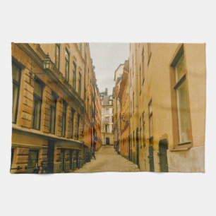 Paño De Cocina Ciudad Vieja, Gamla Stan, Estocolmo, Suecia