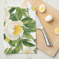 Claire de Lune peonies blanca y amarilla
