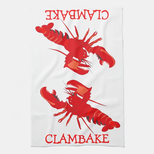 Paño De Cocina Clambake (Vertical)