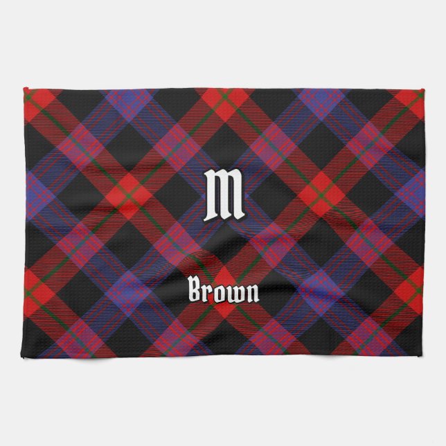 Paño De Cocina Clan Brown Tartan (Horizontal)