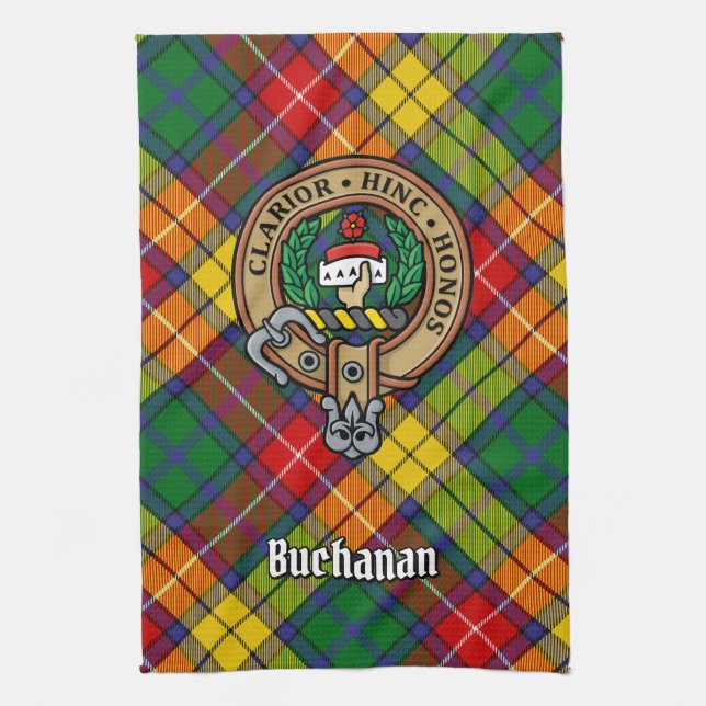 Paño De Cocina Clan Buchanan Escudo (Vertical)