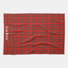 Paño De Cocina Clan Butter Tartan Personalizado