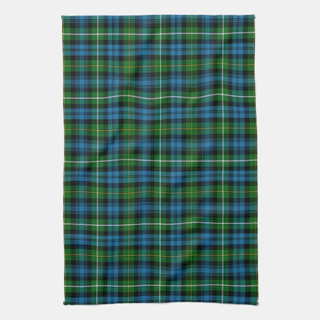 Paño De Cocina Clan Campbell De Argyll Tartan Plaid (Vertical)
