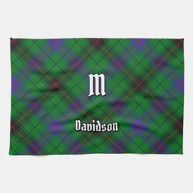 Paño De Cocina Clan Davidson Tartan (Horizontal)