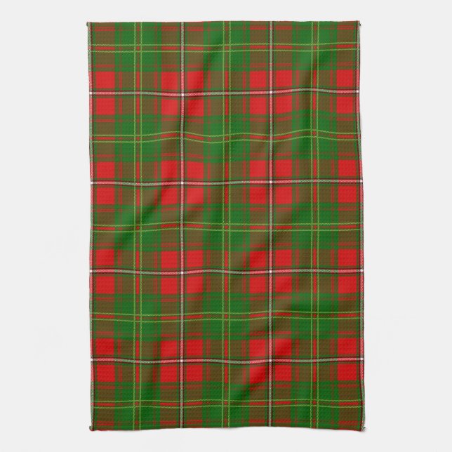 Paño De Cocina Clan de Escocia Hay Tartán Plaid (Vertical)