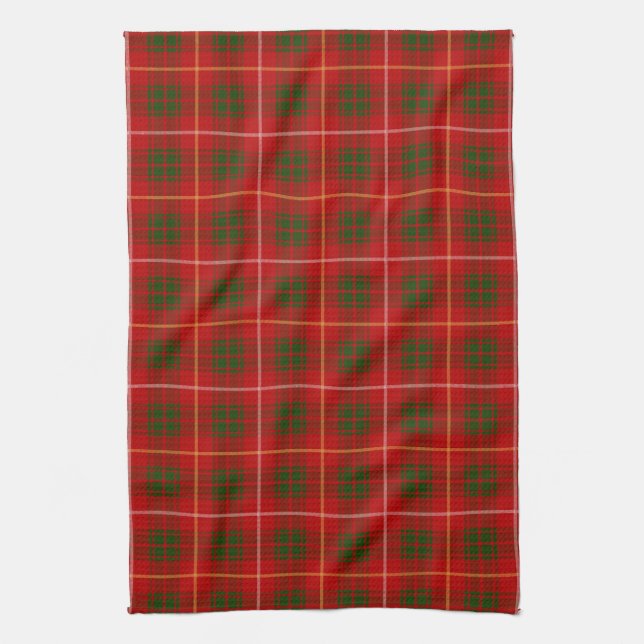 Paño De Cocina Clan Escocés Bruce Tartan Plaid (Vertical)