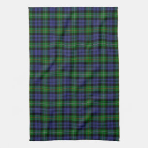 Paño De Cocina Clan escocés Campbell de Loudoun Tartán Plaid