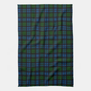 Paño De Cocina Clan escocés Campbell Military Tartán Plaid