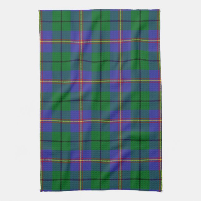 Paño De Cocina Clan escocés Carmichael Tartan Plaid (Vertical)