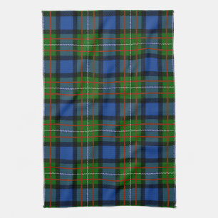 Paño De Cocina Clan escocés Fergusson Tartán Plaid