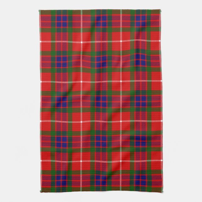 Paño De Cocina Clan escocés Fraser de Lovat Tartán Plaid (Vertical)